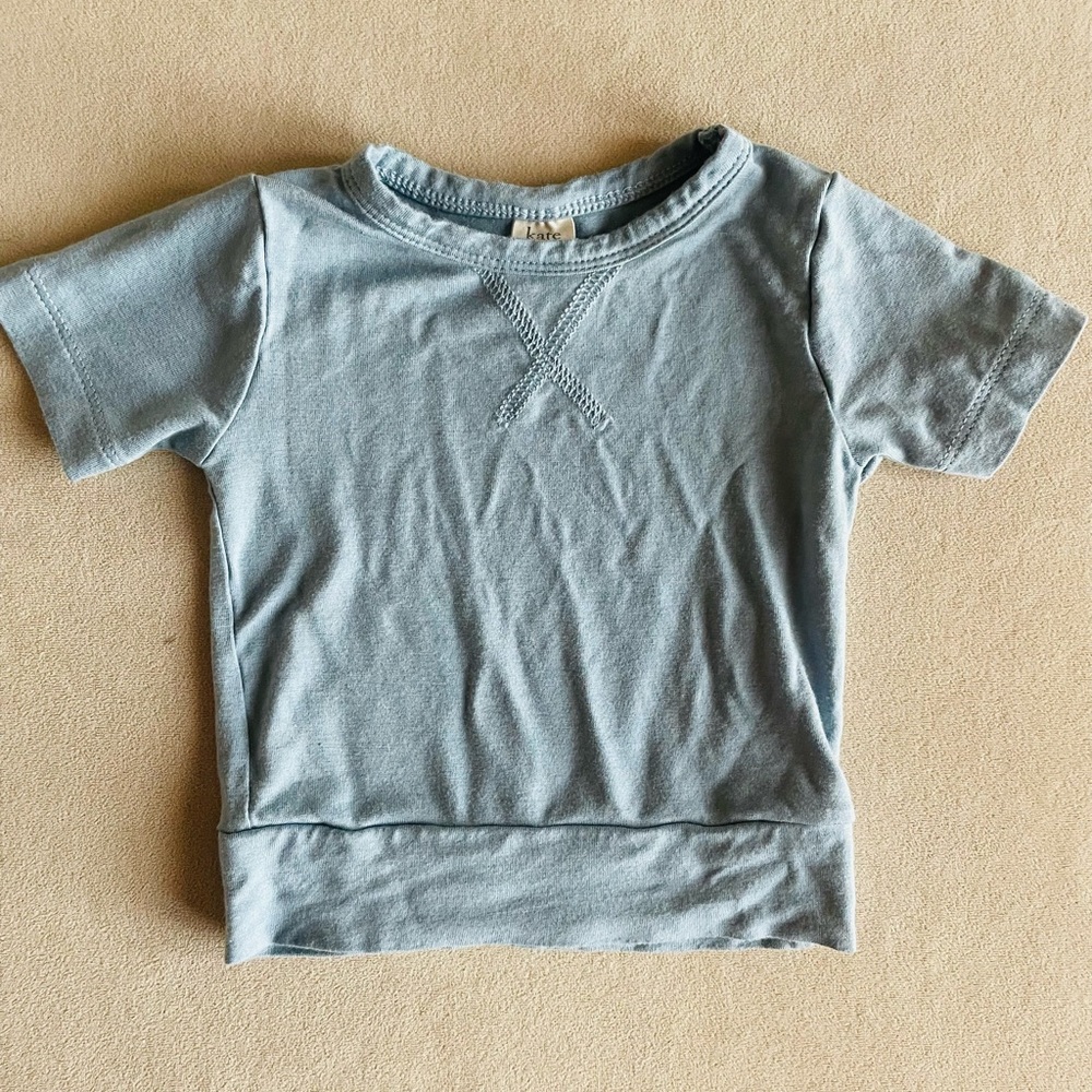 Kate Quinn Cornflower Blue Tshirt